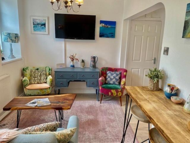 St Ives Apartment Private Parking With Garden 10 Minute Walk Into Town And Beach Екстер'єр фото